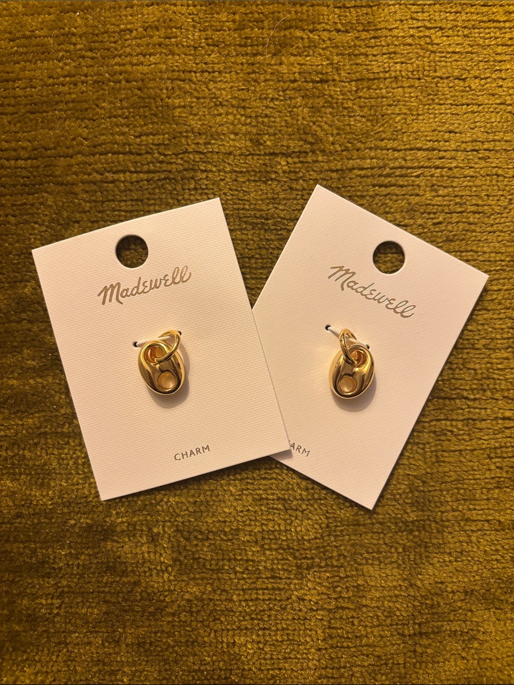 Madewell Mariner Link Bag Charms NWT